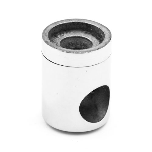 Держатель ригеля ⌀12 мм под плоскость, AISI 304, Grit 600,зеркальный – inoxprime.by – 4