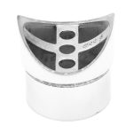 Наконечник седловина на стойку Ø50.8 под поручень Ø50.8 мм, AISI 304, GRIT 600, зеркальный – inoxprime.by – 6