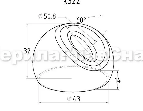 Соединение поручня со стойкой штамп. косой Ø42.4×50.8 мм 30 гр, AISI 304, GRIT 600 – inoxprime.by – 3