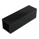 Трек (315-3 BLC), 15×15×3000 мм, нерж. сталь Черный мат – inoxprime.by – 5