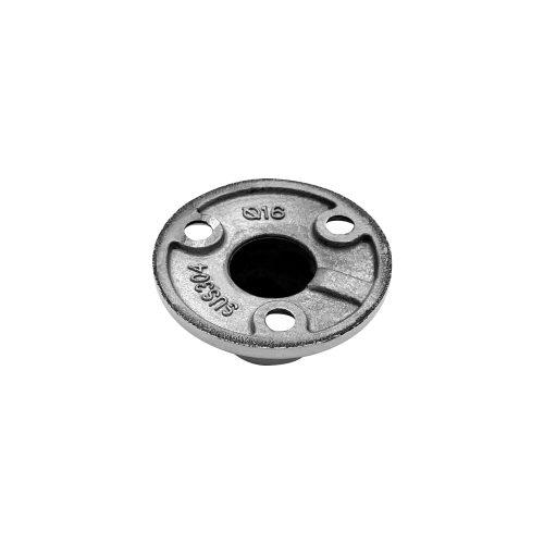 Фланец настенный литой, Ø16.0 мм, AISI 304, GRIT 600, зеркальный – inoxprime.by – 3