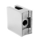 Стеклодержатель литой квадратный, под трубу 38 мм, под стекло 8.0 мм, AISI 304, GRIT 600, зеркальный – inoxprime.by – 11