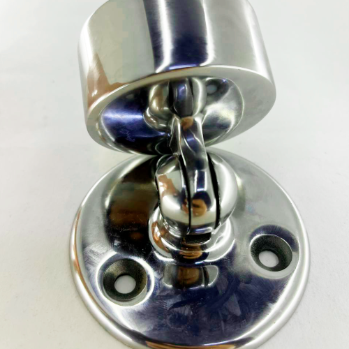 Фланец пристенный регулируемый, внешний, для трубы Ø50.8мм, AISI 304, ЗЕРКАЛО G800, зеркальный – inoxprime.by – 2