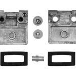 Стеклодержатель литой квадратный, под трубу 38 мм, под стекло 8.0 мм, AISI 304, GRIT 600, зеркальный – inoxprime.by – 13